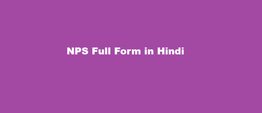 nps scheme in hindi